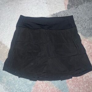lululemon athletica Black Midi Skirt